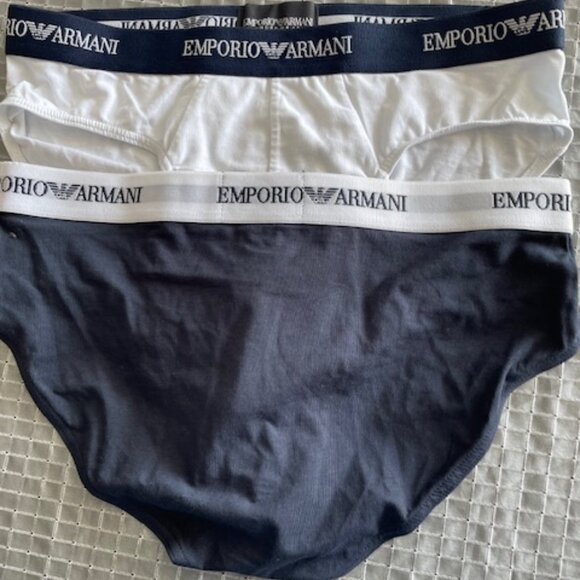 Emporio Armani 2 briefs size S new - Picture 3 of 3